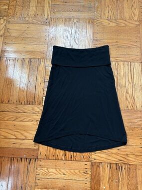 90s Fold-Over Waist Skirt